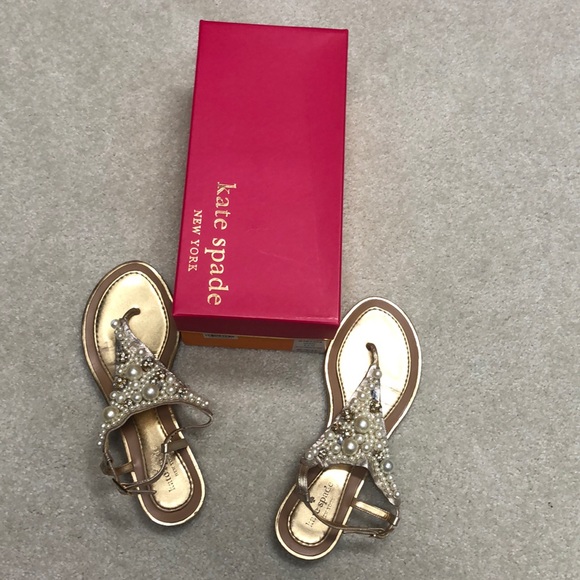 kate spade Shoes - Kate Spade Imani pearl sandal 8.5